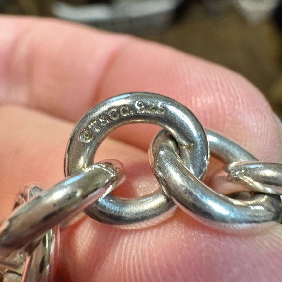 Tiffany & Co. heavy chain link necklace 16” - Picture 6 of 8